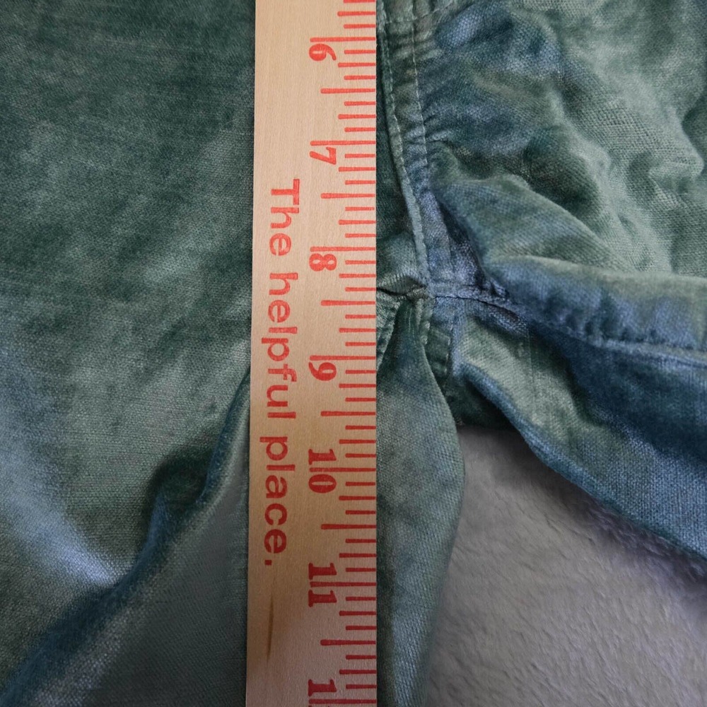 LUCKY BRAND Womens 00 Ava Antartica Sea Foam Crushed Velvet Skinny Jeans Pants - Picture 10 of 16
